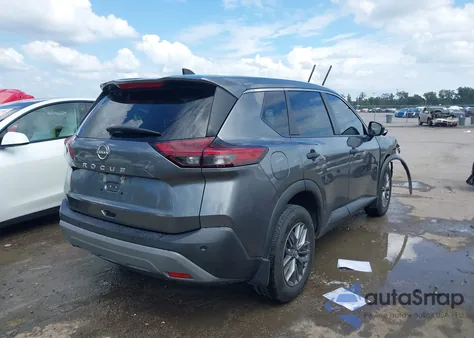 2022 Nissan Rogue S Fwd из США, поврежденный, VIN 5N1BT3AA8NC707907